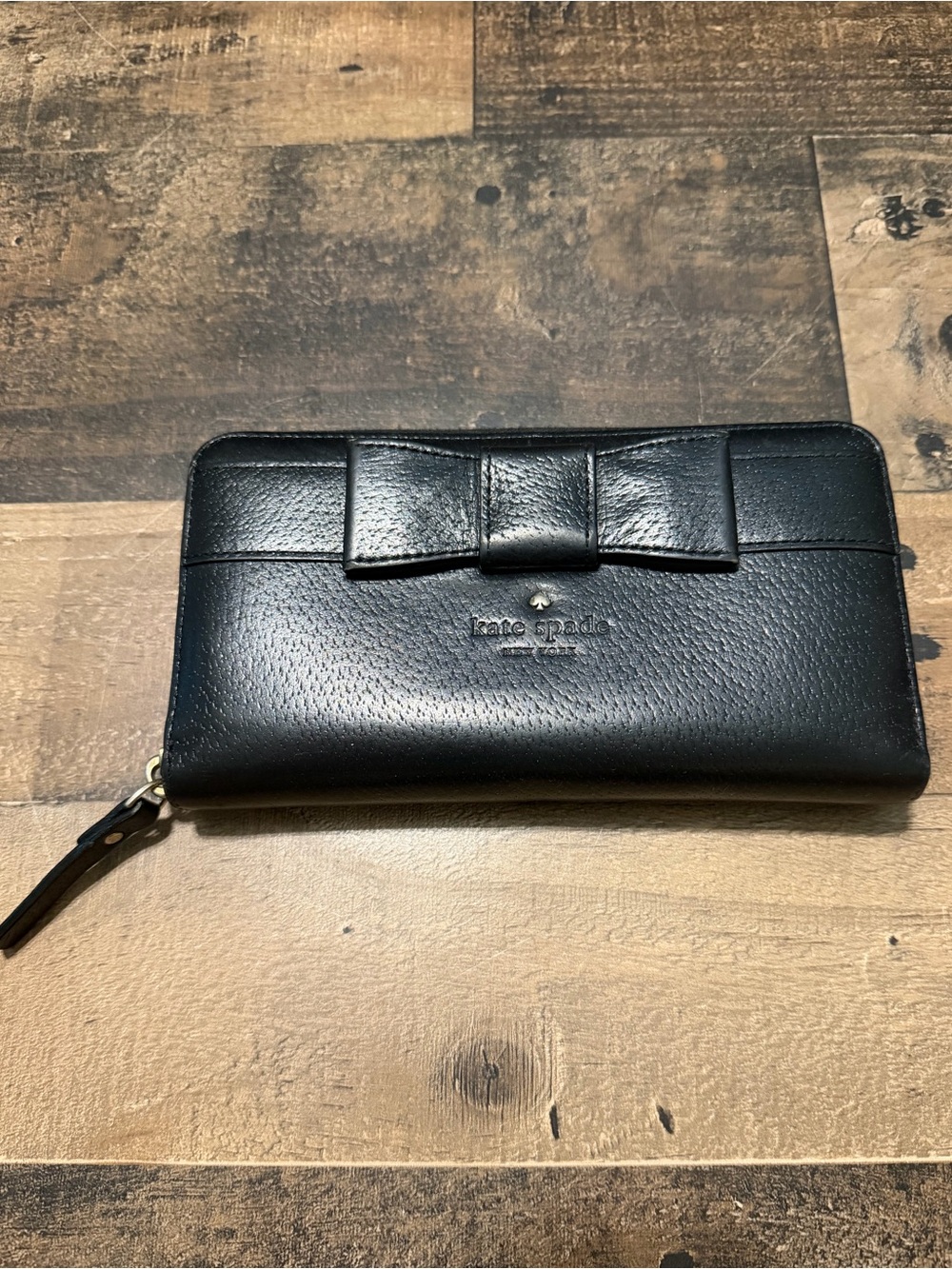 Kate Spade Kirk Park βLaceyβ Bow Continental Wallet